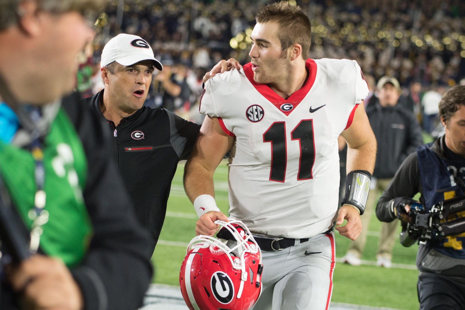 NCAA Football: Georgia at Notre Dame